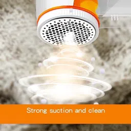 om sai trade Lint Remover Machine with Removable Waster , Cleaning Brush ,LED and Sharp Blade Lint Roller image 4