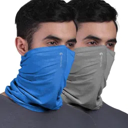 Unisex Anti Microbial Super Soft & Comfort Fit, Breathable Multipurpose Headband, Face Mask for Dust Protection Men Solid Bandana-image-66