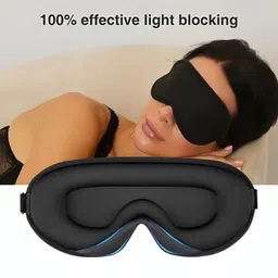 comfortinglives Foam padded Travelling Sleeping Eye Mask for sleeping at home or on the go-picture-11
