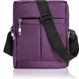 adam zac Purple Men & Women Sling Bag Stylish Nylon Sling Cross Body Office , Messenger Bag Purple-picture-25