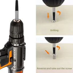 uptoak 5PC Extractor Kit, Pipe Screw Extractor Set, Bolt Extractor Set Stripped Screw Remover,for M4-M18 (1/8"-3/4") Thread Broken Stud, Screw, Bolt Easy Back image 3