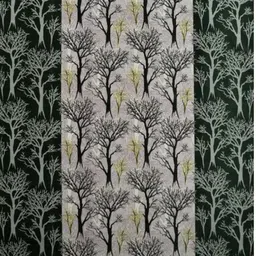 adimanav 152.4 cm (5 ft) Window Polyester Semi Transparent Curtain (Pack Of 4) image 3