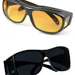vng 91 Night Clear HD Vision Eye Protection Sunglasses, Blowtorch, Welding, Power Tool, Wood-working Anti Dust Safety Goggles, Car Bike Driving Sunglasses, Eye Light Stress Safety Goggles, Yellow Glass (Black colour- 1 piece) Night Clear HD Vision Eye Protection Sunglasses, Blowtorch, Welding, Power Tool, Wood-working Anti Dust Safety Goggles, Car Bike Driving Sunglasses, Eye Light Stress Safety Goggles, Yellow Glass (Black colour- 1 piece) Power Tool, Wood-working, Laboratory Safety Goggle (Free-size) Power ToolSafety Goggle-picture-10