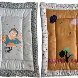 babyly Mattress For New Born Baby Bed Mat (Pack of 2)(0-1 Years)(30 X 20 Inch) image 1