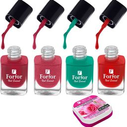 for for Perfect Stay Trendy Safe & Fast Dry ,Nail Art ,Glossy Finish Nail Polish Combo-picture-40