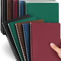 jewett Spiral Notebook,Spiral Bound Notebook, Diary for Work, Study, A5 Notebook Ruled Lined 200 Pages image 2