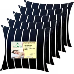 actos Microfibre Stripes Cushion Pack of 5 image 2
