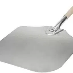 sona Aluminium Pizza Lifter with Wooden Handle for Baking 10*10 Pizza Maker image 2