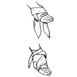 add gear First Aid Triangular Military Cravat Non Sterile Cotton Bandage(94x94x133 cm)_ Crepe Bandage image 5