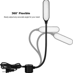 chintavan enterprise 10W 30-LED Sewing Flexible Light Movable Home Study Night Work Table Lamp image 2