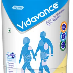 signutra Vidavance Advanced Nutrition for Diabetes - 400g (Vanilla) Protein Blends-picture-24