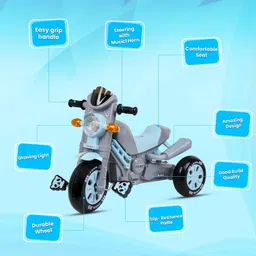 panda baby products Java Tricycle - Safe, Sturdy, And Stylish Ride-On Toy For Kids Java-2025 Tricycle image 5