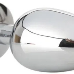 naughtize Butt Plug silver Featuring a Secure, Handheld Grip and Intense Waterproof Massager Massager image 5