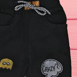 F2M Boys Highly Distressed Acid Wash Jeans image 2