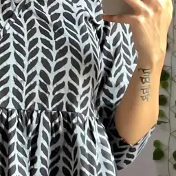 rps cretion Casual Regular Sleeves Printed Women White Top image 5