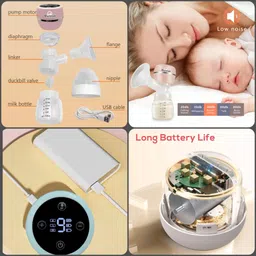 purvish Electric Breast Pump | 3 Modes - 9 Speed | BPA-Free | Baby Feeding Breast Pump - Electric image 3