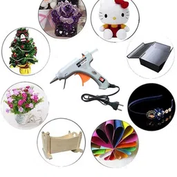 kkoeuye 20W Mini Hot Glue Gun With 10 Pcs Hot Melt Glue Stick Standard Temperature Corded Glue Gun image 4