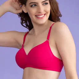 clovia Women T-Shirt Lightly Padded Bra image 3