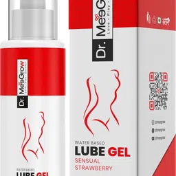 dr.meegrow Sensual Strawberry Lube Gel for Men/Women, No Parabens & Silicone | pH Balanced Lubricant-picture-24