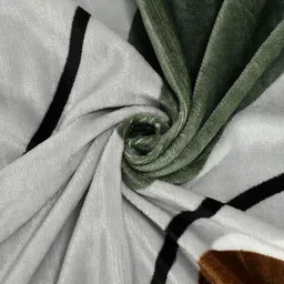 VOMZER Multicoloured Geometric 350 TC King Bedsheet with 2 Pillow Covers image 4