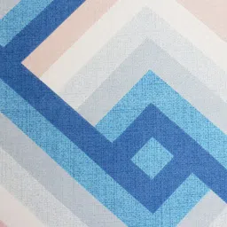 Aura Geometric Print 144 TC Queen Bedsheet with 2 Pillow Covers image 3