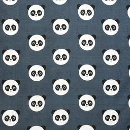 MORADO Black & White Cartoon Characters 210 TC Queen Bedsheet with 2 Pillow Covers image 3