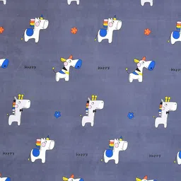 Florida Unisex Grey Bedsheets with 1 pillow cover image 2