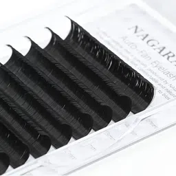 NAGARAKU Women Black Curl C False Eyelashes image 5