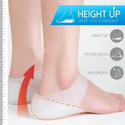 pgk traders Height Increase 3cm Soft Silicone Comfortable for Men & Women Insole image 5