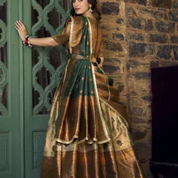 shreeenathjicreation Self Design Semi Stitched Lehenga Choli image 2