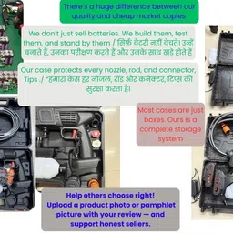 rainrider Wireless 1800 Watt , 200 Bar Rechargeable Battery Pressure Washer Pressure Washer image 3