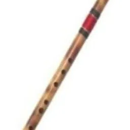 shiv'z muzic Flute E Natural medium FRY Bansuri RIGHT HAND15.5 inches with Written Manual&Bag Bamboo Flute image 2