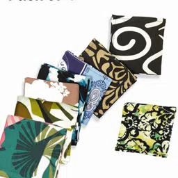RIGO Rayon Printed Handkerchiefs for Men & Women – Assorted Pack of 8 ["Multicolor"] Handkerchief image 2