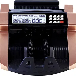 Drop2Kart Bill Counter - Bright RGB LCD Display, Counts All INR Currency, UV/MG Sensors, FakeNote Alarm with Multiple Operation Modes Note Counting Machine-image-43