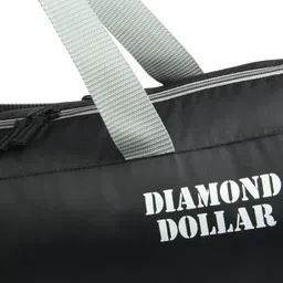 diamond dollar 16 L Gym Duffel Bag - Printed Duffle Bag for Men,Women – Strong, Trendy & Water-Resistant - Grey image 5