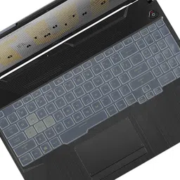 RAYA Silicone Keyboard Cover for 2021 ASUS TUF (A15 F15 A17 F17) Gaming Laptops 2021 ASUS TUF Gaming ( 15.6inch / 17.3inch ) Laptop Keyboard Skin image 3