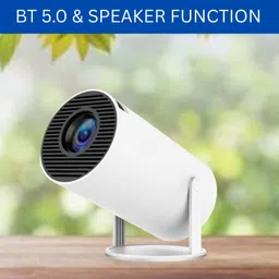 SACRO Protable Projector for Home 4K Support With Built-in Apps Netflix, YouTubeP447 (4500 lm / 1 Speaker / Wireless / Remote Controller) Portable Projector-image-82