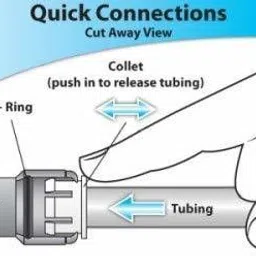 seazone 1/4" x 3/8" Straight Connector Reducer / Jointer (12 Pcs)+ 3/8" Pipe + 1/4" Pipe Solid Filter Cartridge image 4