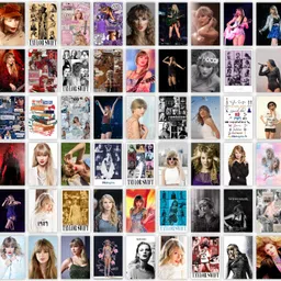 printnet Pack of 54 Taylor swift Aesthetic Wall Collage kit Posters | Posters for Wall Decoration | Wall Art For Bedroom, Office, Living room, Dorm room Photographic Paper-picture-16