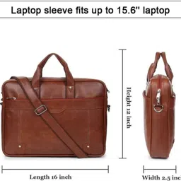 tufh Men & Women Brown Messenger Bag image 1