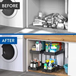 ebofab Containers Kitchen Rack Plastic image 5