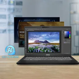 MSI Modern 15 H AI Intel Core Ultra 7 155H - (16 GB/512 GB SSD/Windows 11 Home) Modern 15 H AI C1MG-046IN Thin and Light Laptop image 3