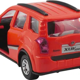 dealbindaas Mahindra XUV 500 Pull Back |Opening Doors|Miniature Scaled Models|-Red image 5