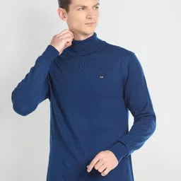 Arrow Sport Turtleneck Acrylic Wool Pullover Sweater-picture-24