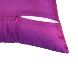 ANS Pink & Blue Set of 2 Striped Square Cushion Covers image 5