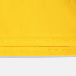 U.S. Polo Assn. Kids Boys Yellow Polo Collar Pure Cotton T-shirt image 5