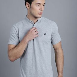 Friskers Henley Neck Pure Cotton Casual T-shirt-picture-8