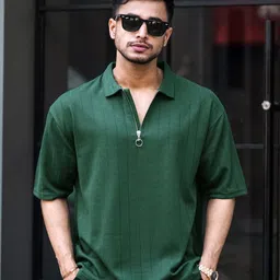 Maniac Men Polo Collar T-shirt-picture-37