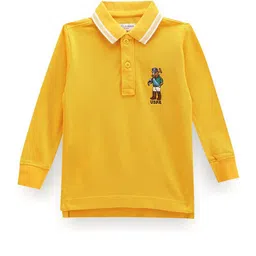 U.S. Polo Assn. Kids Boys Polo Collar Pure Cotton T-Shirt-picture-22