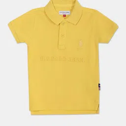 U.S. Polo Assn. Kids Boys Polo Collar Pure Cotton T-shirt-picture-22